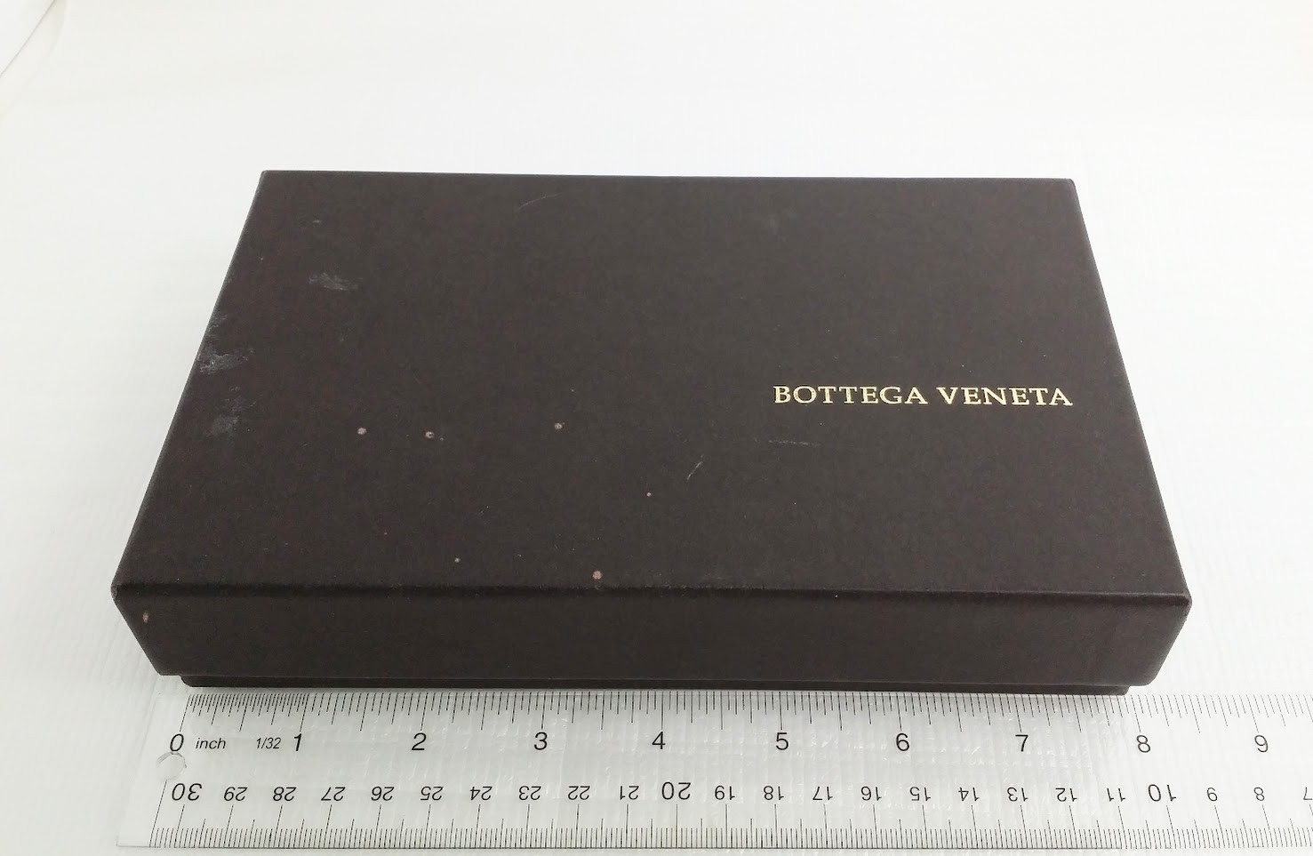 BOTTEGA VENETA Dark Brown Gift Box For Long Wallet
