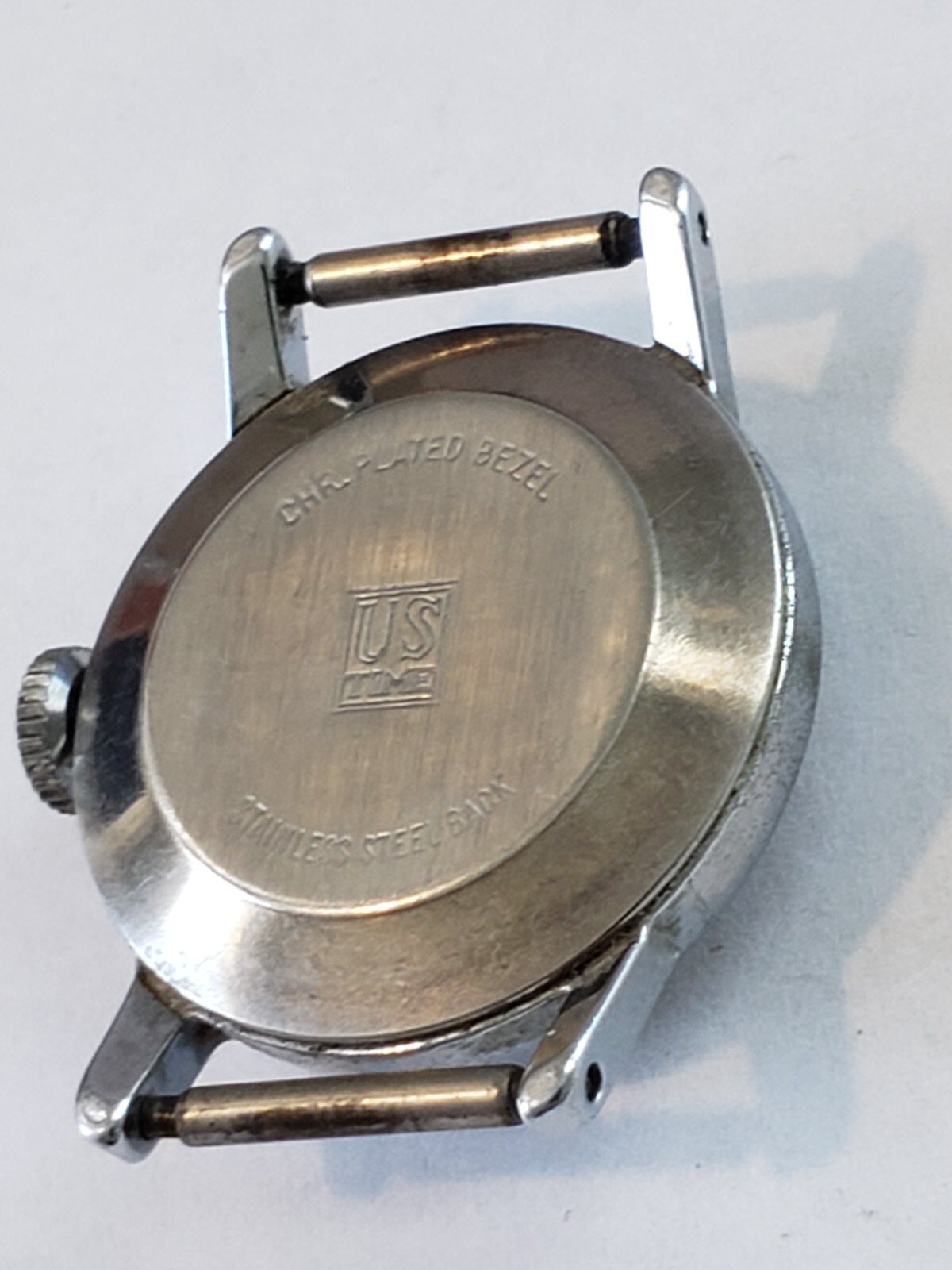 Vintage Ingersoll US Time Disney Mickey Mouse Wind-up Watch 1960’s For Parts
