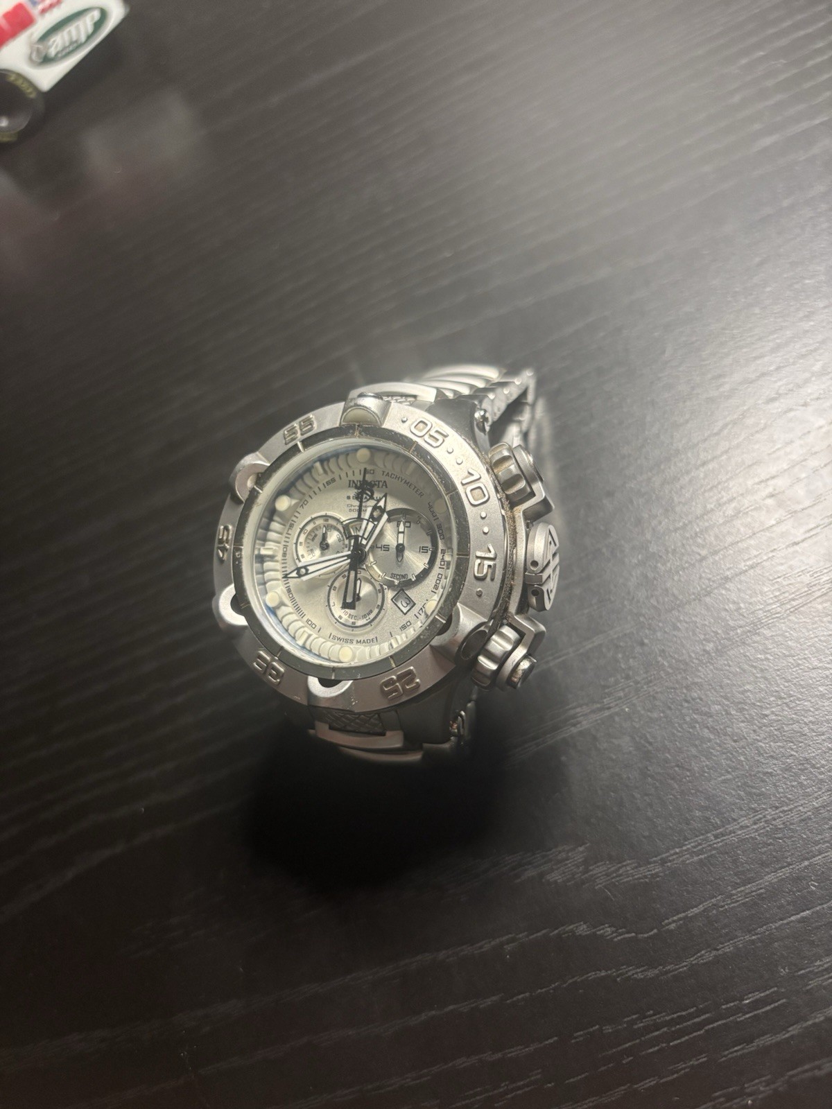 Invicta Subaqua Men’s Diver Chronograph Quartz Watch 500m Silver Stainless