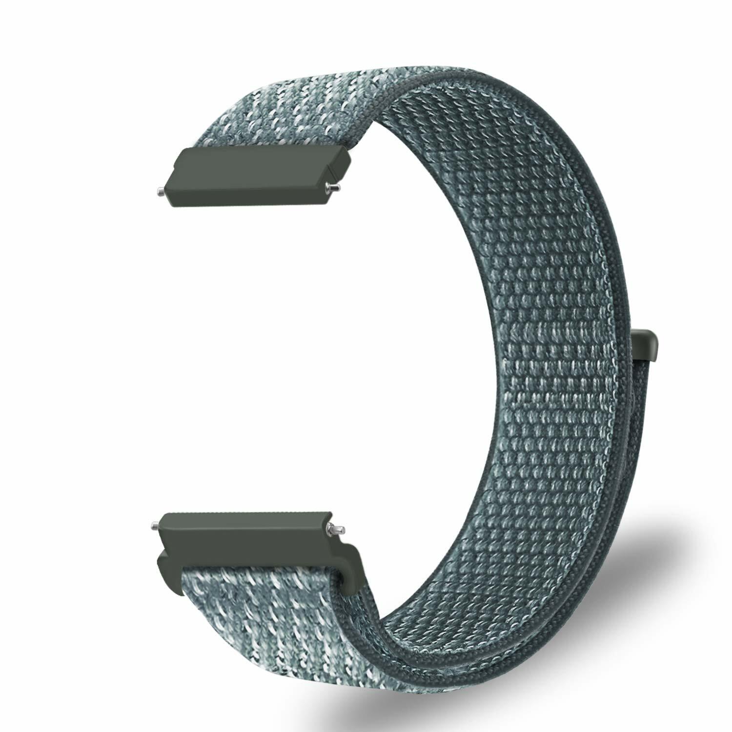 For Garmin Vivoactive 3 /Forerunner 645 Music/Vivomove HR Bands 20mm Nylon Strap