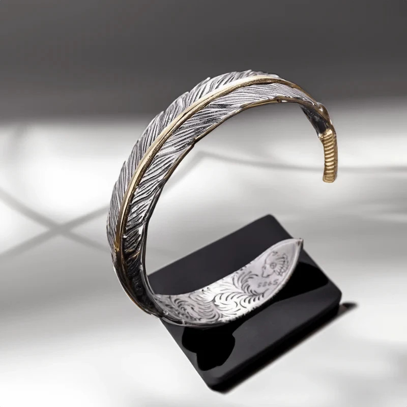 2025 Hot Angel Wings Bracelet Vintage Chic Copper Bracelet Adjustable