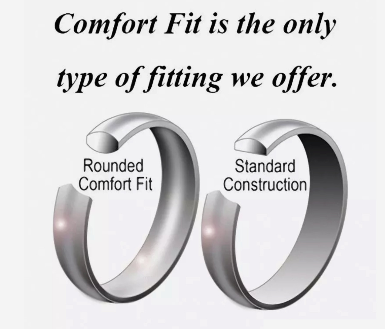 18K Gold Plated Mens 6mm Wedding Band Ring Size 9 10 11 12 13 14 New