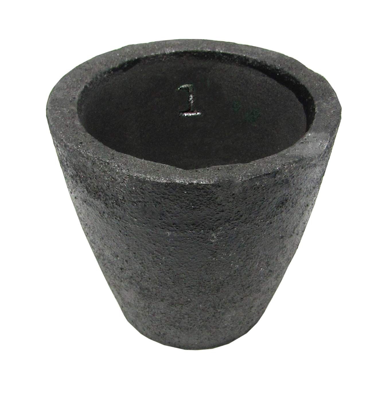 #12Kg Clay Graphite Crucibles Premium Black Foundry Cup Furnace Torch Melting…