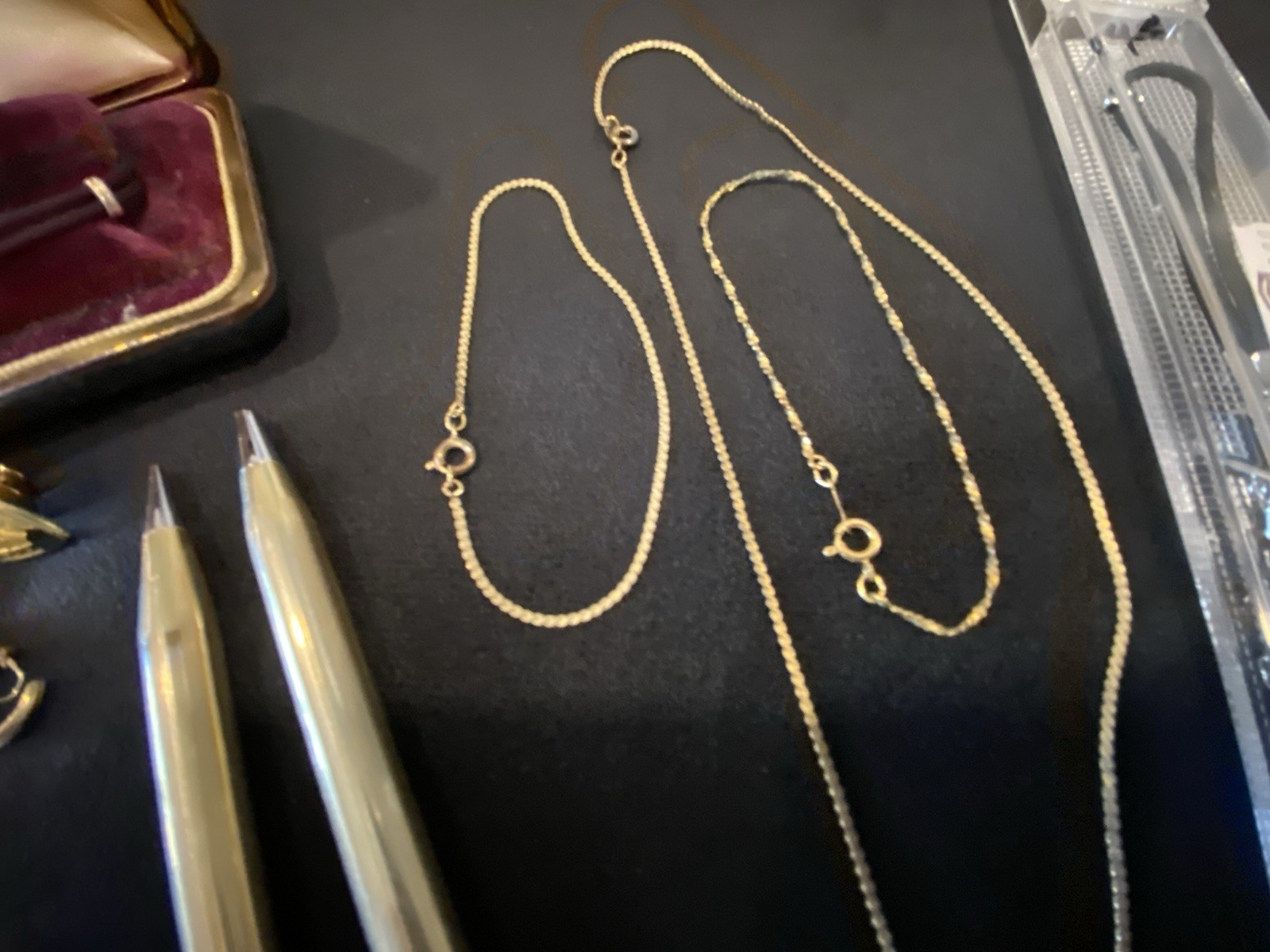 Gold Filled & RGP Jewelry/Pen Lot Some Wearable approximately 200 G ￼