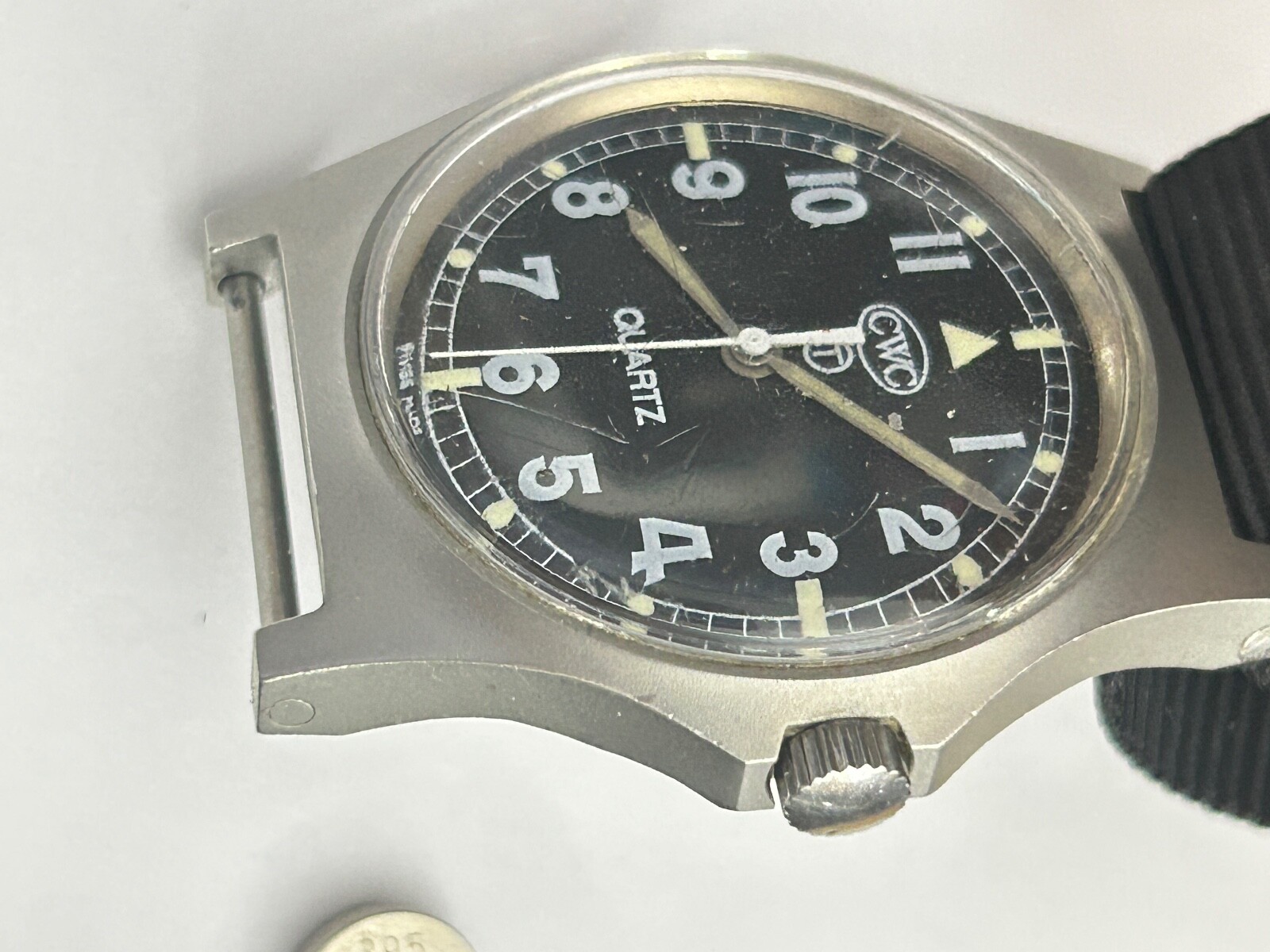 CWC G10 Medium Fatboy’Military Royal Navy Issue Mens Watch 1990 New Battery