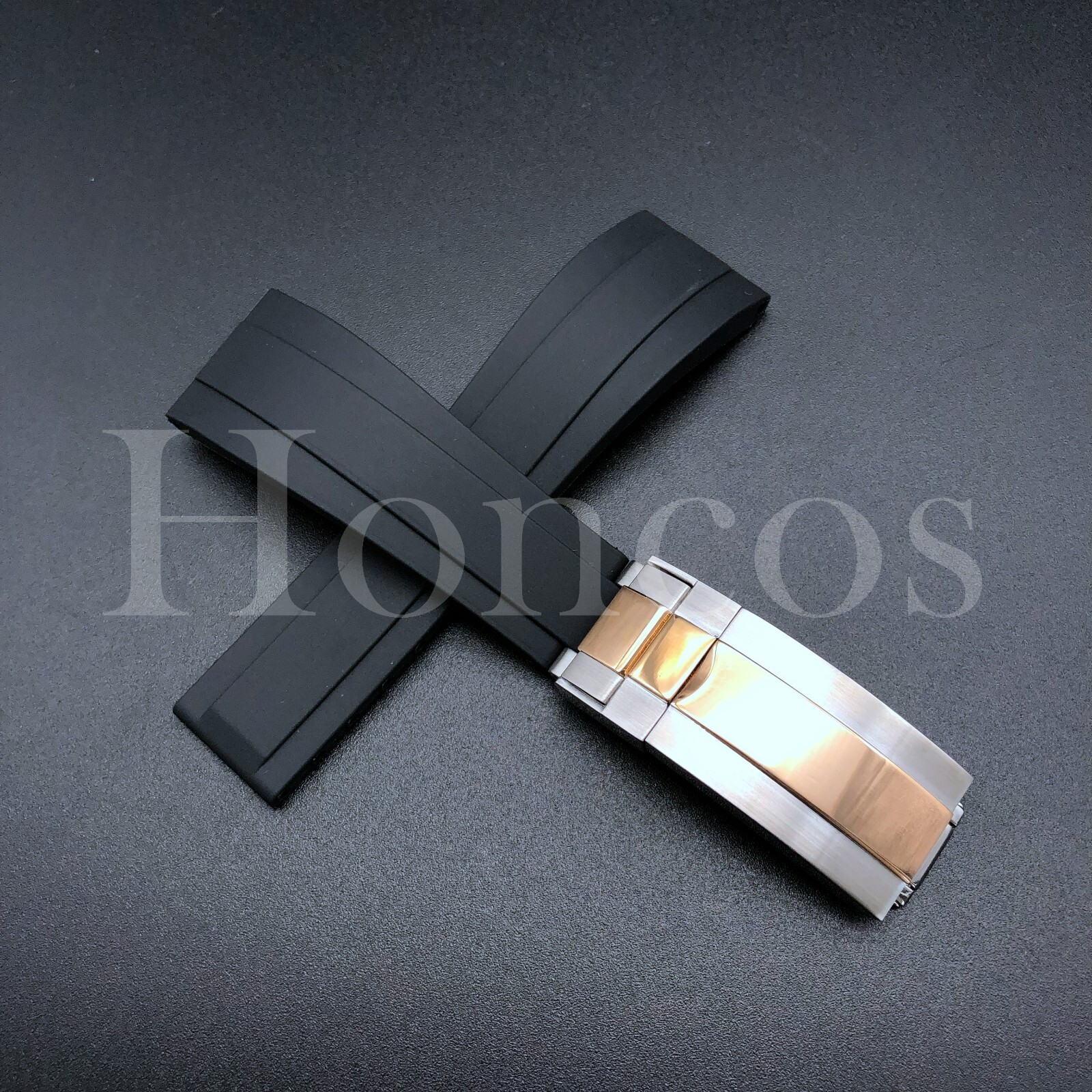 20 21 22MM RUBBER STRAP BAND FITS FOR ROLEX DATEJUST SUB GMT DAYTONA REPLACEMENT