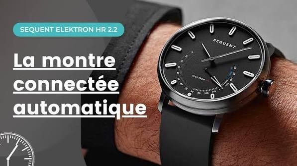 AUTOMATIC Smartwatch Sequent Supercharger HR 2.2 Deep Black Swiss NEW