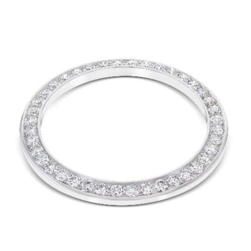 Men’s 3CT Bead Set Moissanite Bezel Compatible with Rolex 36MM DATEJUST