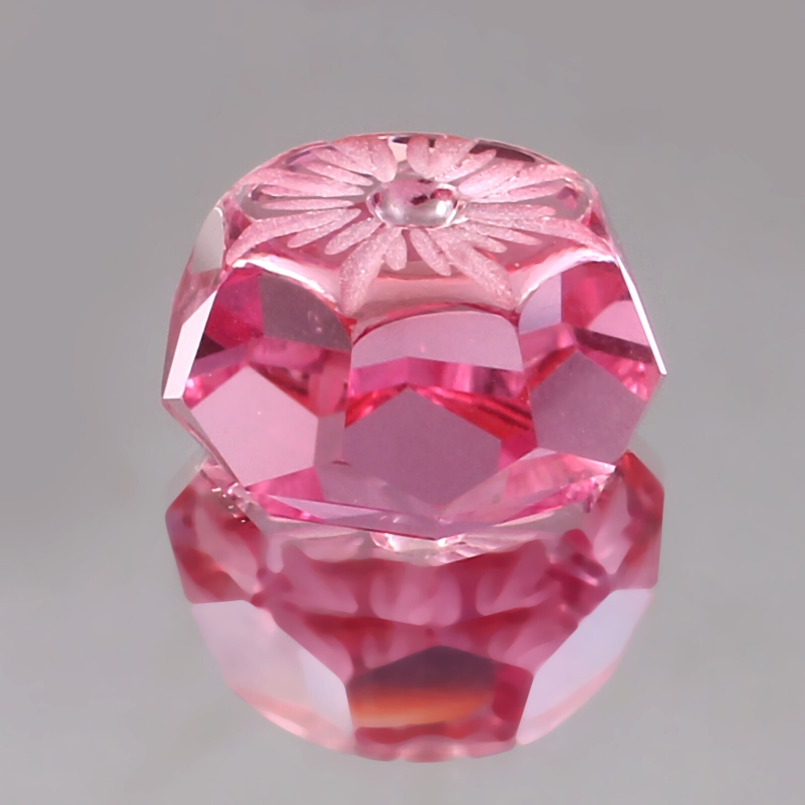 AAA 31.30 Ct Natural Flawless Pink Morganite Fantasy Cut Carving Loose Gemstone