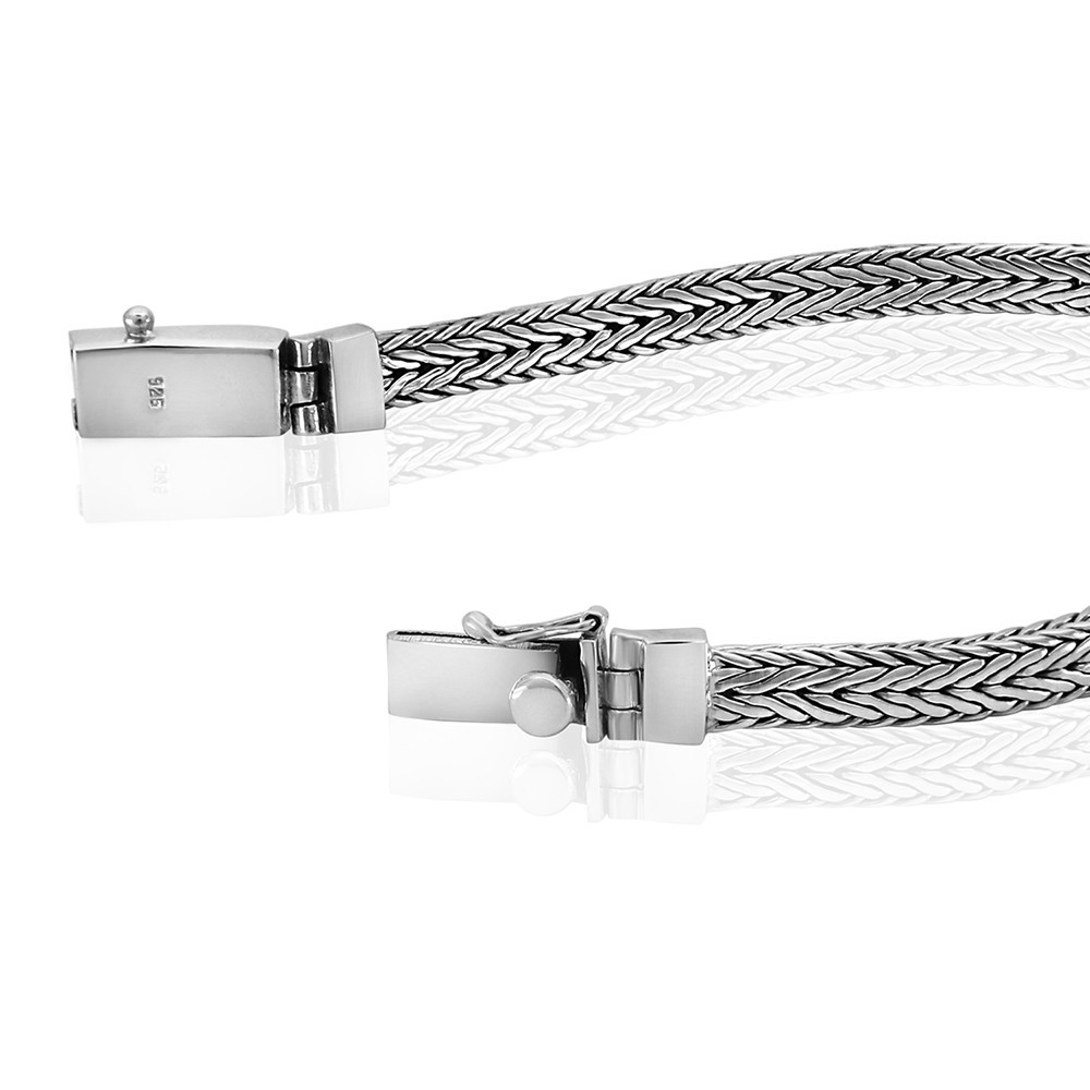 6/8mm Impressive High-Quality 925 Sterling Silver Men’s bracelets