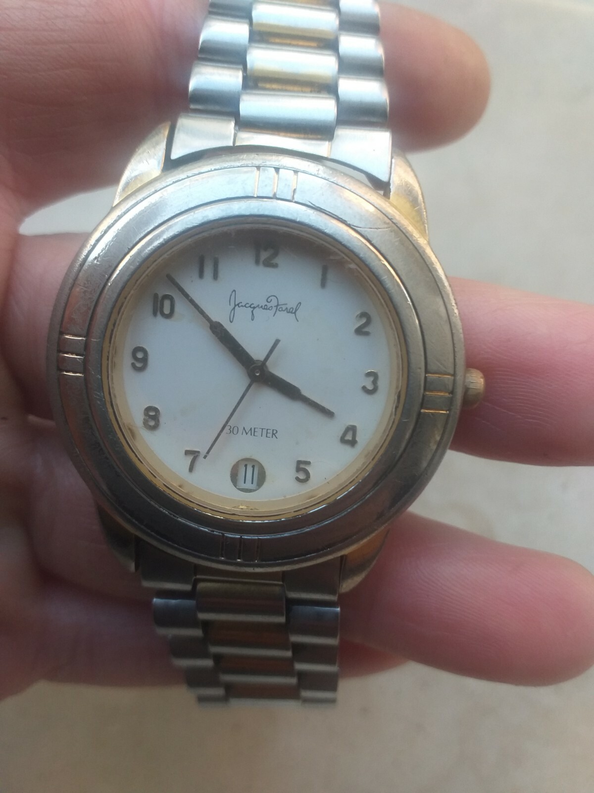 JACQUES FARL 30 METER RARE SERIES 130691 ORIGINAL VTG 60 STEEL FOR PARTS