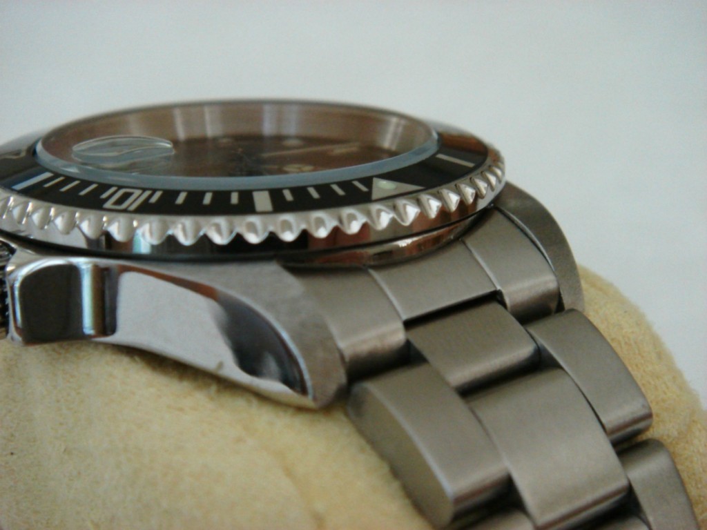 22mm Curved End OYSTER Solid Stainless Steel bracelet Fit Seiko 7S26-0040 SKX031