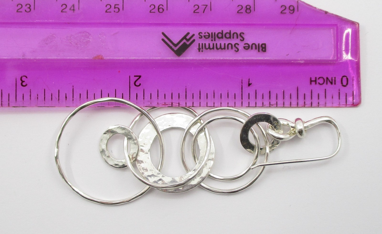 Ippolota Sterling Silver Jet Set Classico Dangle Earrings 9.28 Grams 2 3/4″