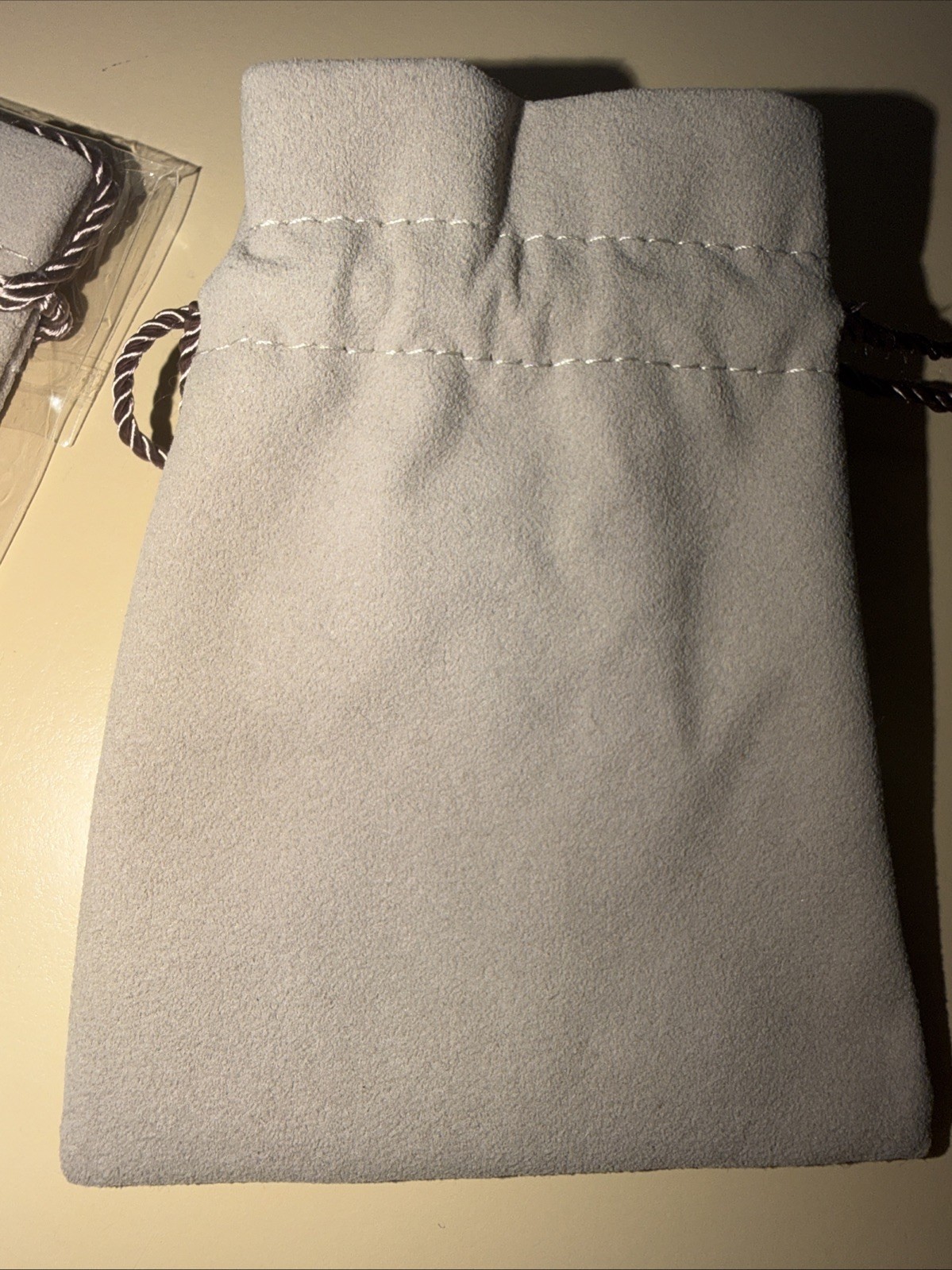 2-David Yurman Medium Drawstring Jewelry Pouch Dust Bag 4.5” x 3.5” 1 New-1 Used
