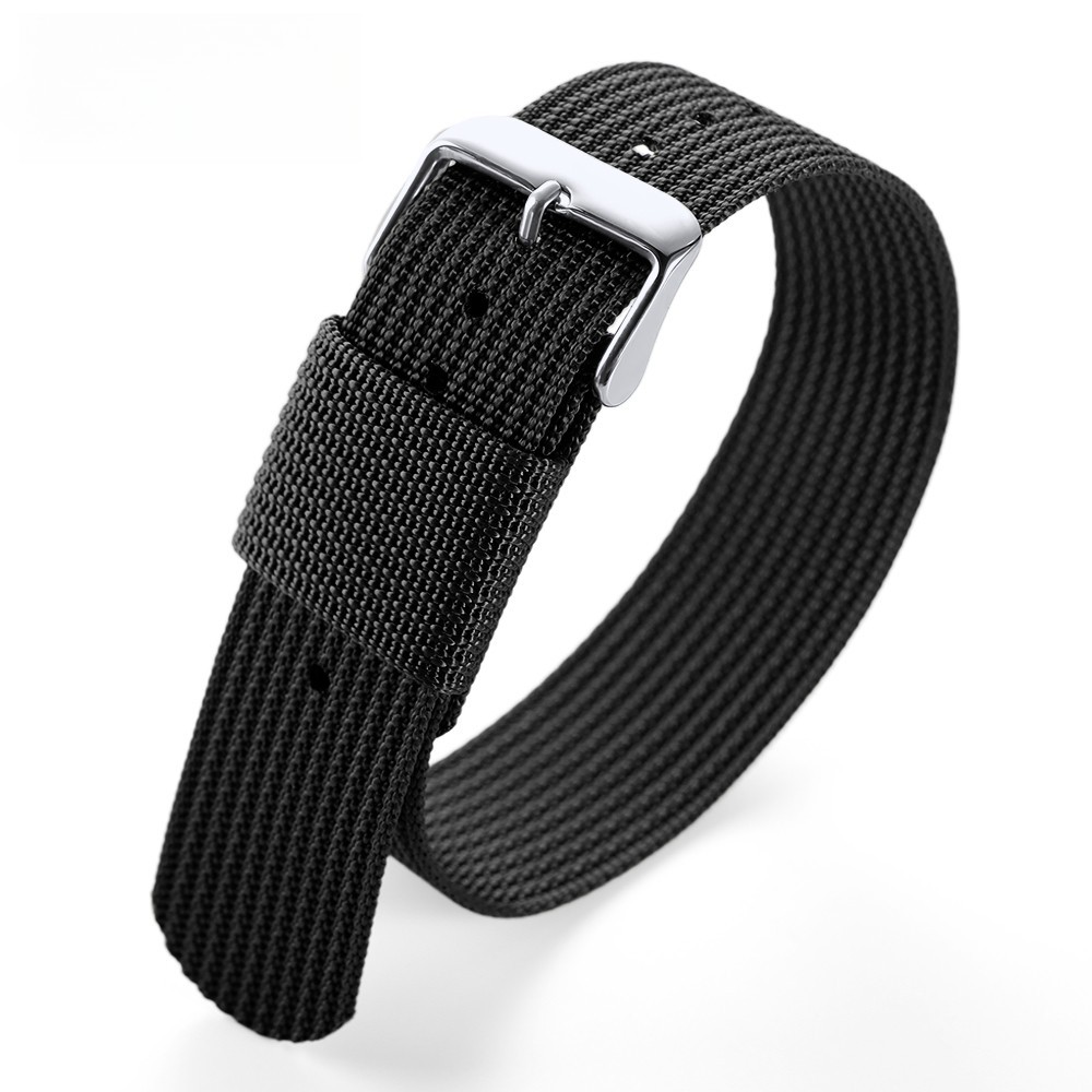 Nylon Watch Band Waterproof Ballistic Nylon One-Piece Military Watch Straps