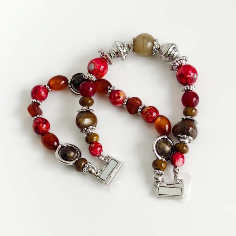 New 7.5″ Chicos Beads Magnetic Bracelet Chic Women Party Vacation Jewelry Gift