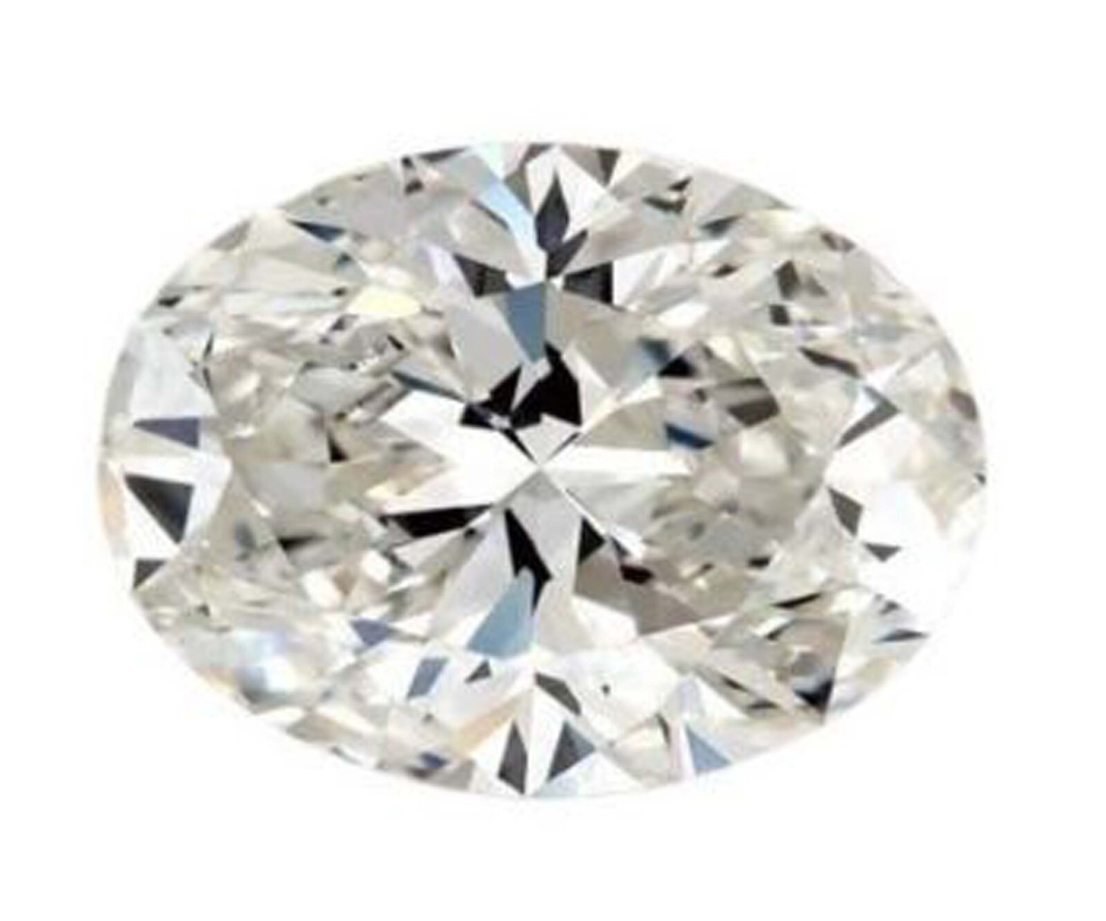 EGL Certified 2.8Ct Lab-Grown CVD Diamond Oval Cut D Color VVS1 Clarity Gem 5NSP