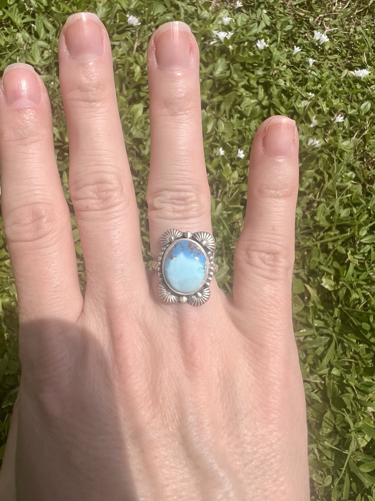 925 Sterling Silver | Golden Hills Turquoise | One of a Kind – Handmade