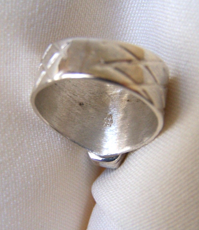 DTR Jay King SS 925 Chalcedony Size 6 GORGEOUS & Mint!