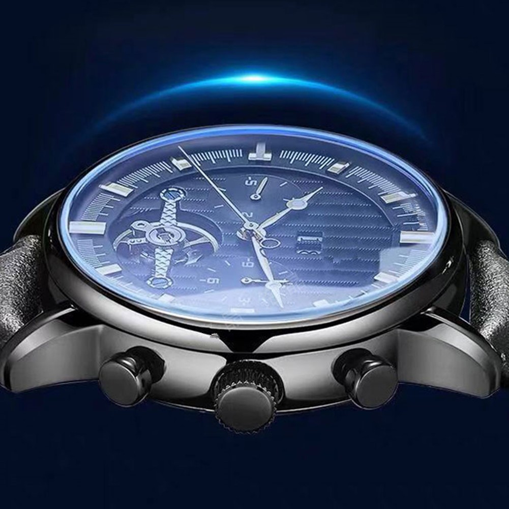 30.5mm 1.2mm Thickness Blue AR Coated Double Dome Mineral Watch Glass Crystal