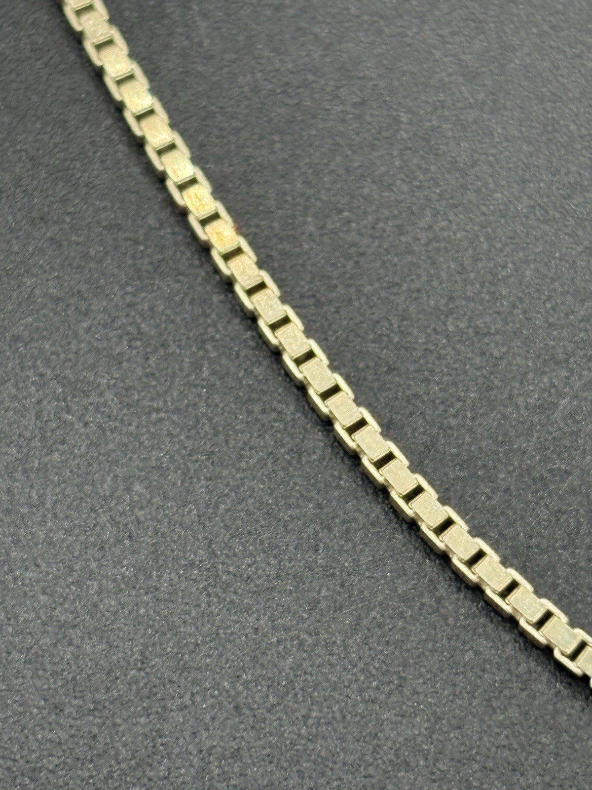 Vintage 20″ Sterling Silver Box Chain Necklace 1.7MM 8.8 Grams E20