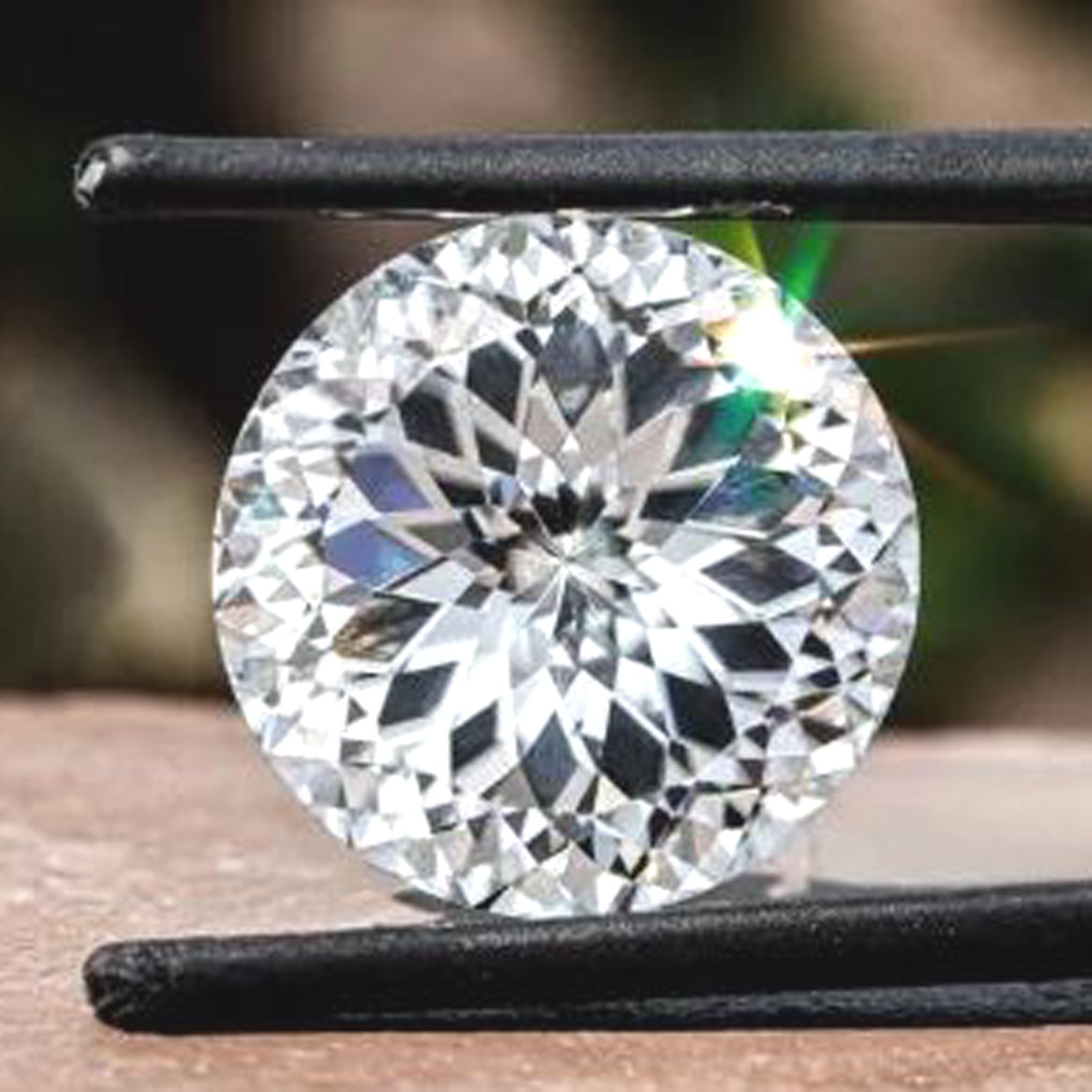 8.20 Ct DE Color VVS1 Certified Portuguese Cut 13.50 MM Round Lab Grown Diamond
