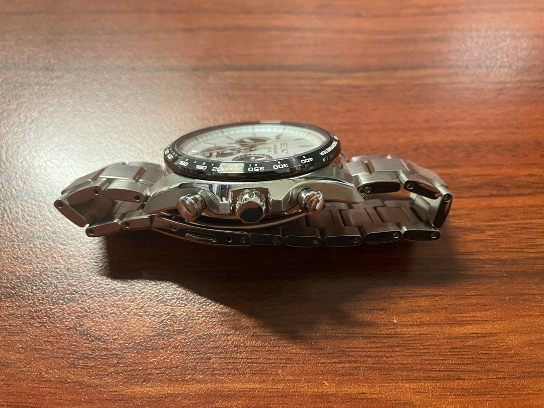 Seiko Selection Solar Chronograph SBPY165 White Limited