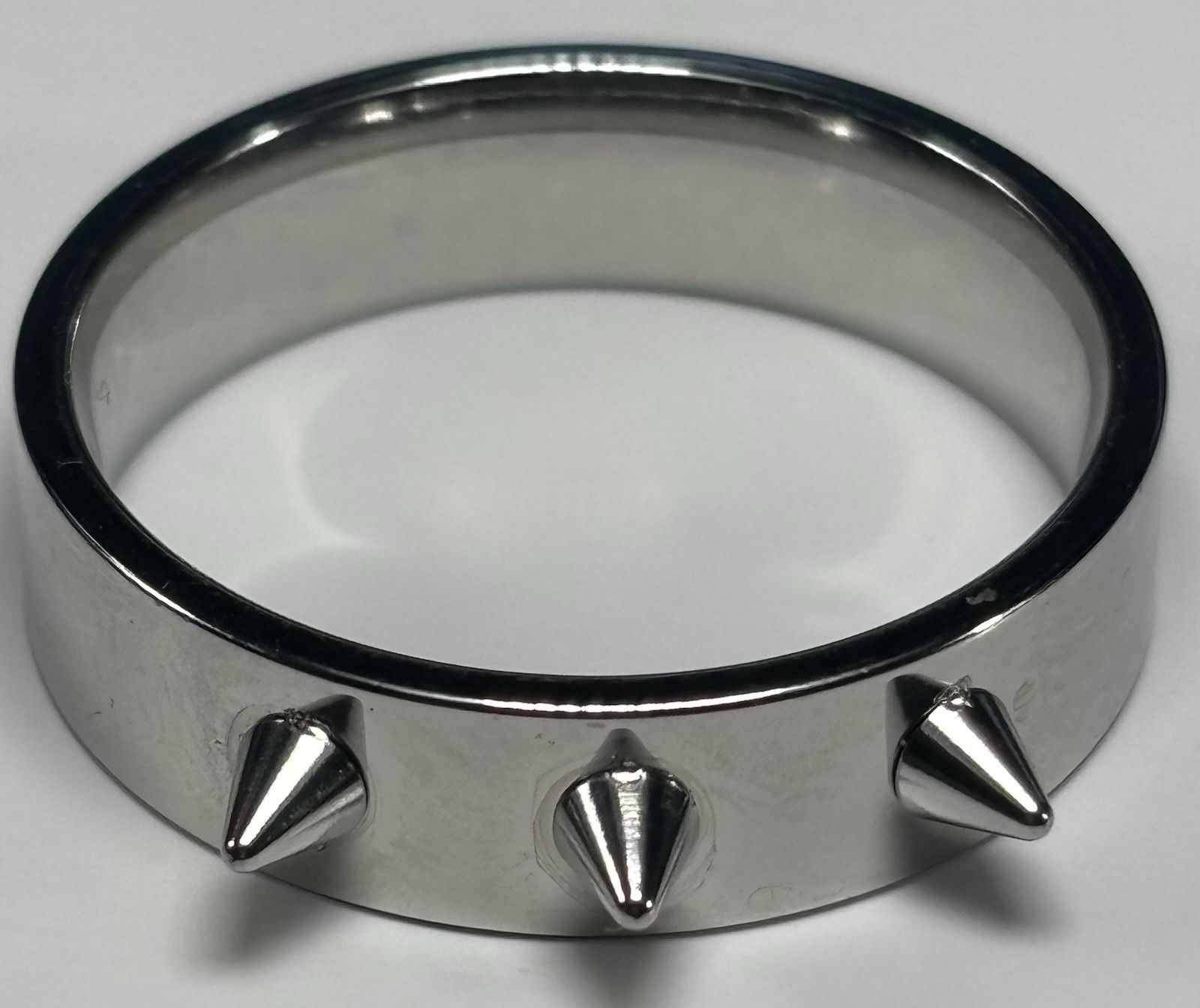 NWOT Besteel Men Ring Lot 6pc Size 11 Stainless Steel Band Spike, Dragon, Rune