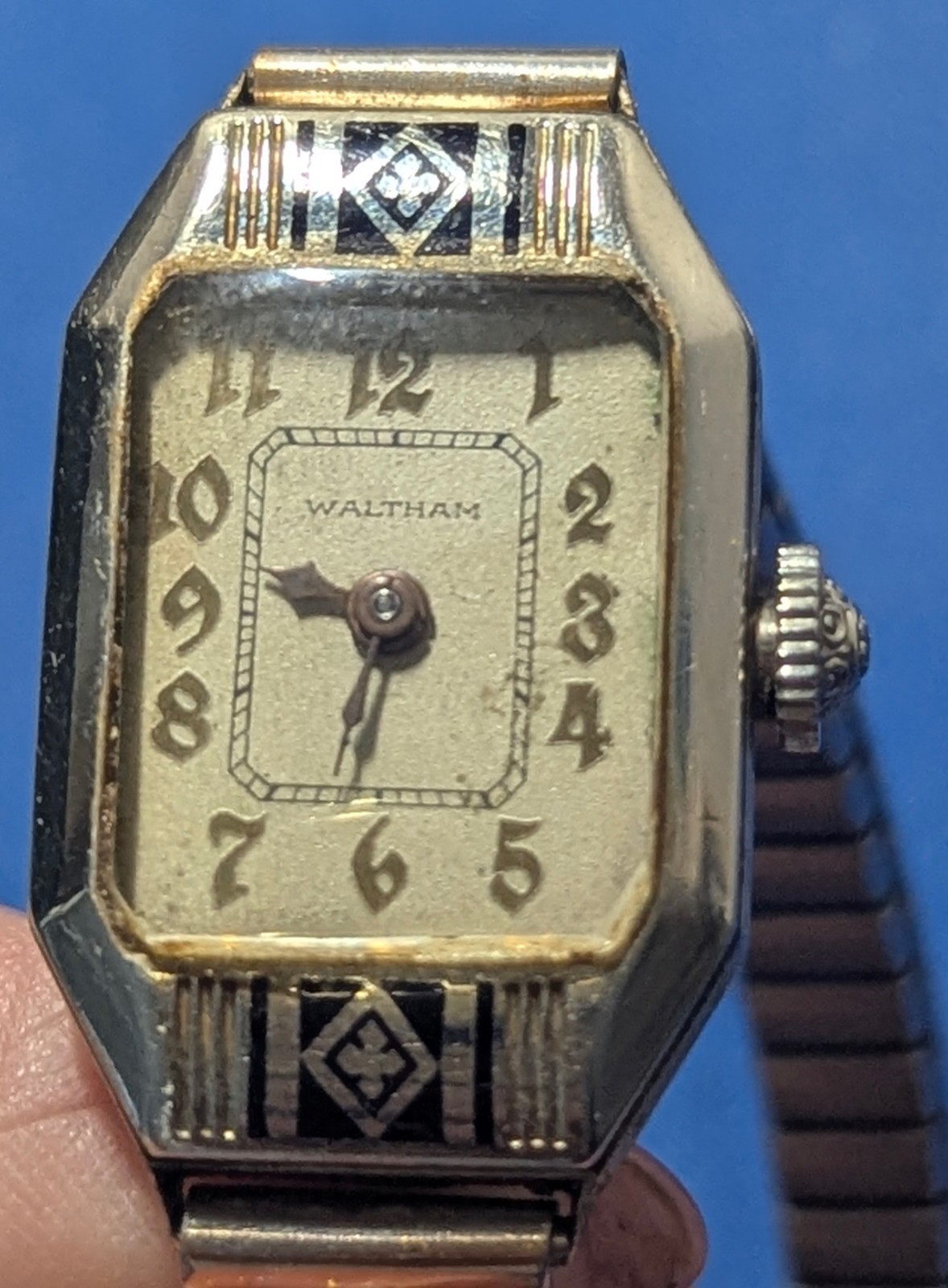 1933 Waltham Art Deco 17 jewel Ladies watch and Vintage Voumard 17 jewel ladies