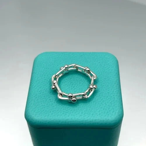 Tiffany Micro link, Hardware Sterling Silver Ring