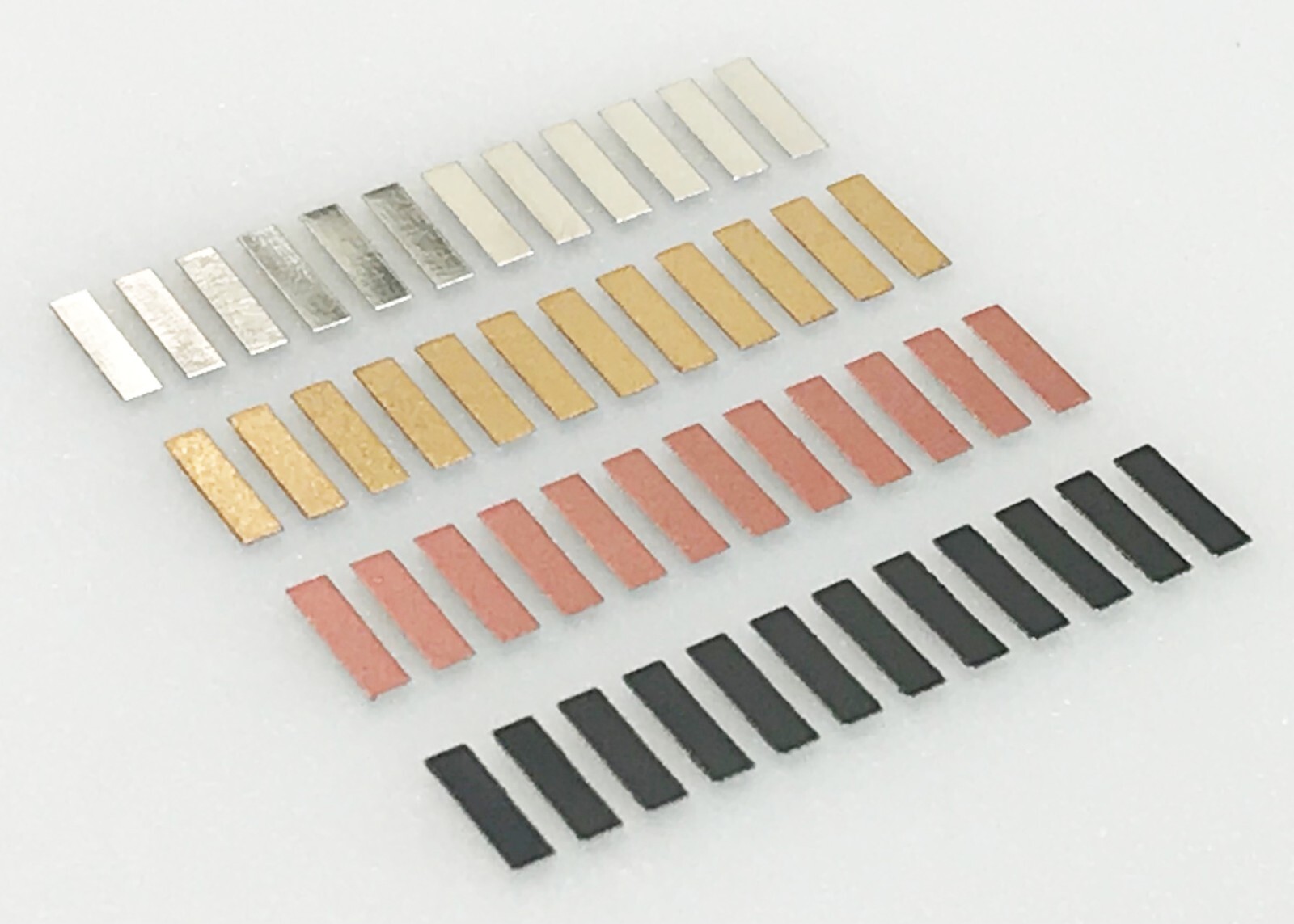 Watch Dial Hour SILVER GOLD BLACK ROSE GOLD Markers Numerals Rectangular Bars