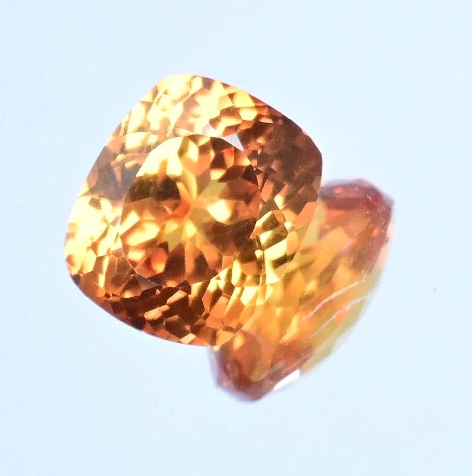 Assured Natural Padparadscha Sapphire 8.35 Ct Cushion EGL Loose Gemstone 6JHK