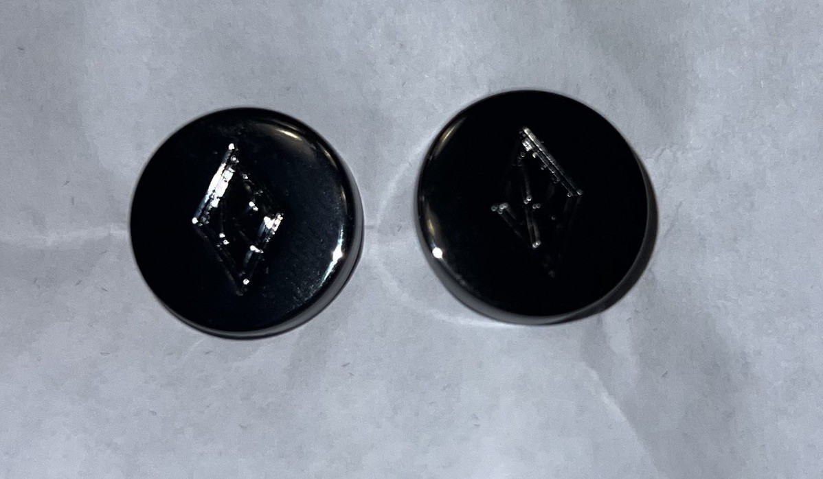 Ralph Lauren Anthracite Metal Cufflinks Ralph’s Club