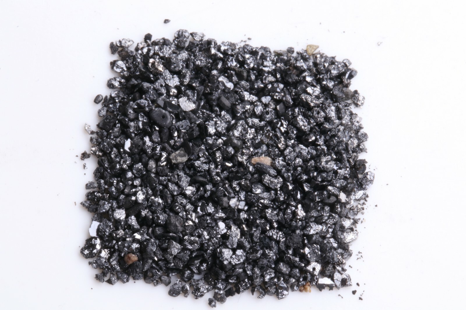 5.0 ct Sparkling 100% Natural Black Uncut Raw Diamond Dust Rough Diamond Dust