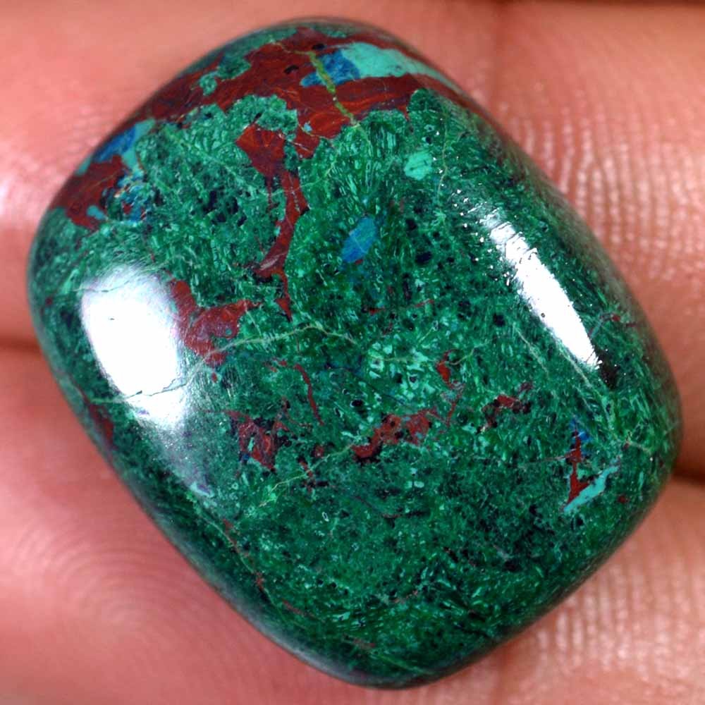 46.35 Cts Chrysocolla 100% Natural Cabochon 19 x 24 mm Original Gemstone SC63