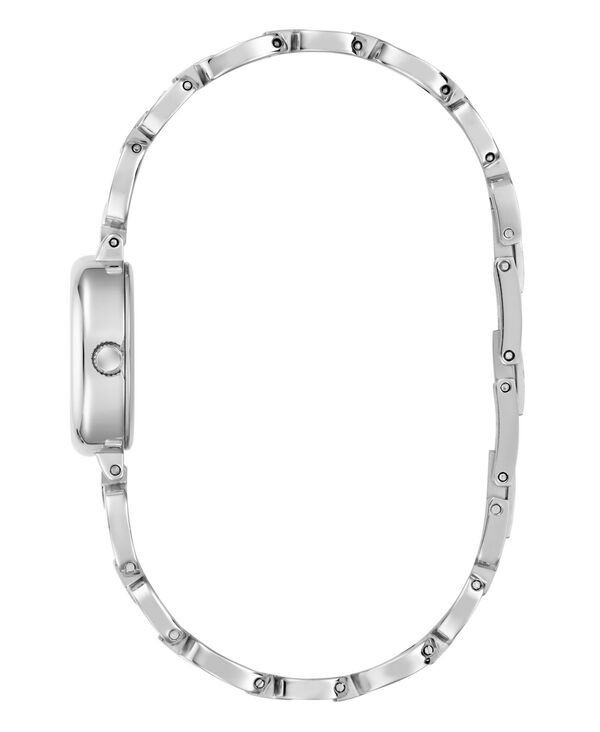 Guess Women’s Accessories Wristwatch GUESS WomensilverTone Analog Watch 21mm Sil