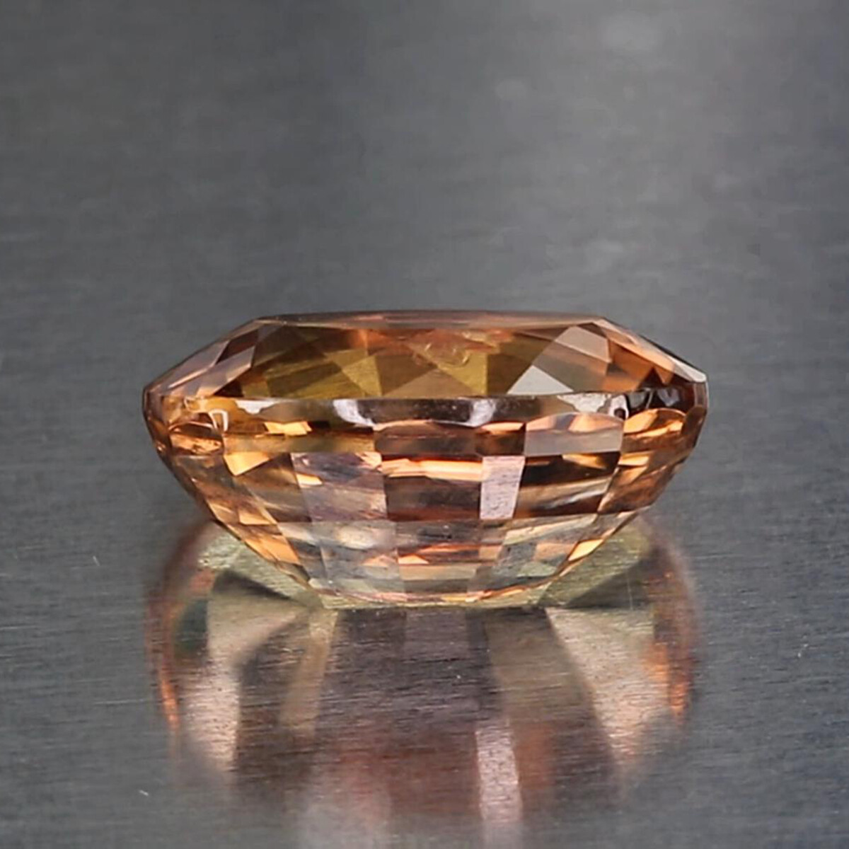 5.35 carats flawless imperial brown natural zircon – 22021859