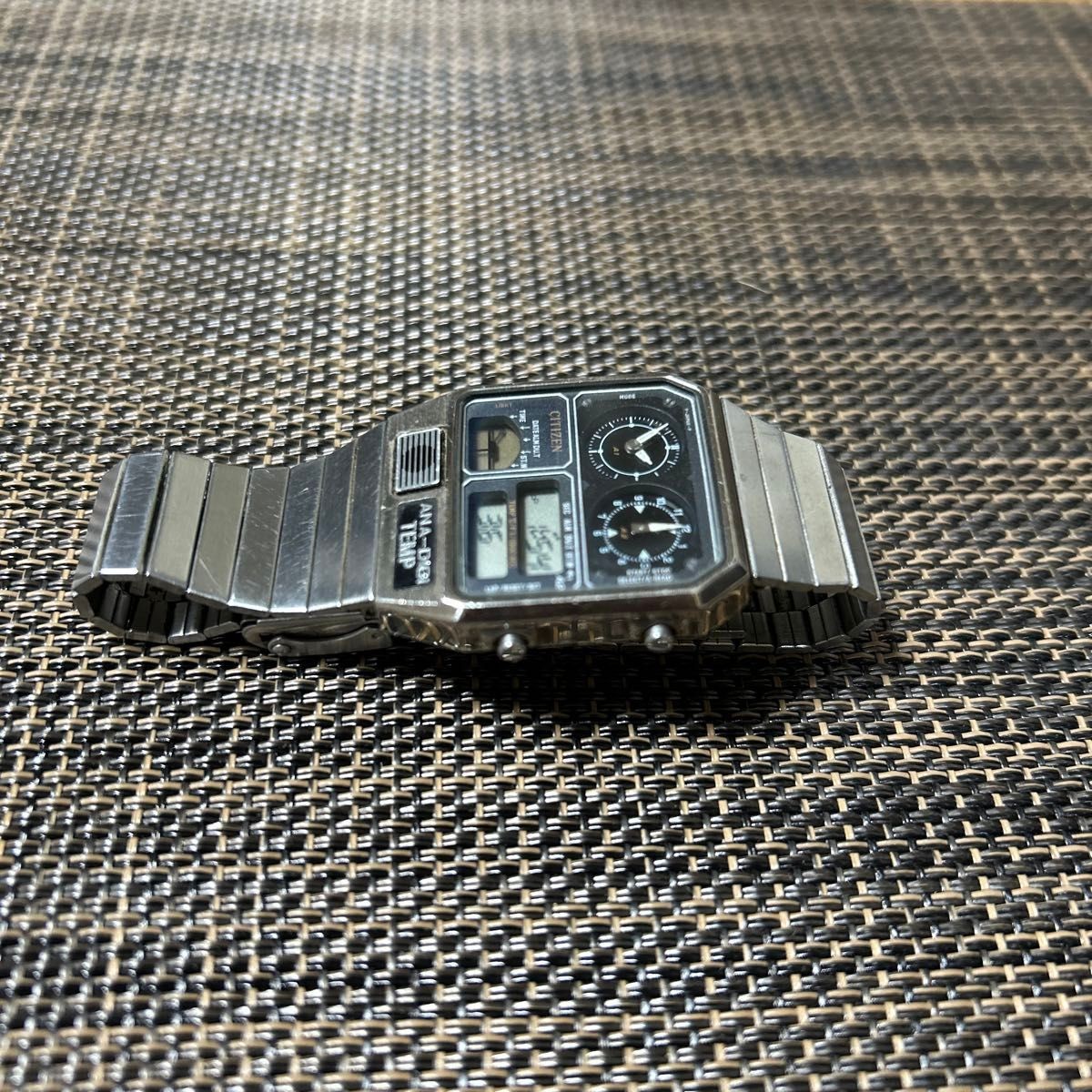 CITIZEN ANA-DIGI TEMP 8982-089618TA Vintage Original Battery Replaced Working