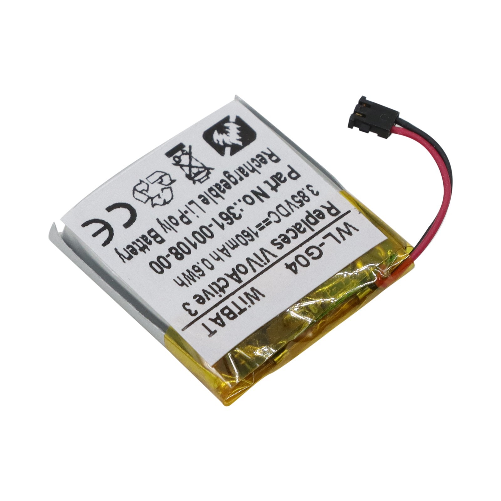 New Battery for Garmin Vivoactive 3 / Vivoactive 3 Music SmartWatch 361-00108-00