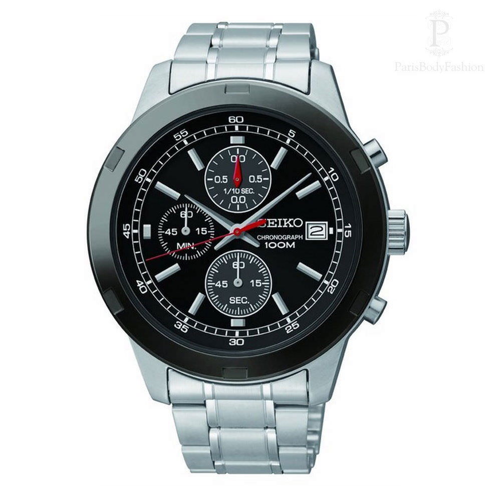 Seiko – SKS427P1 – Men’s Chronograph Watch – Stainless Steel Grey Dial