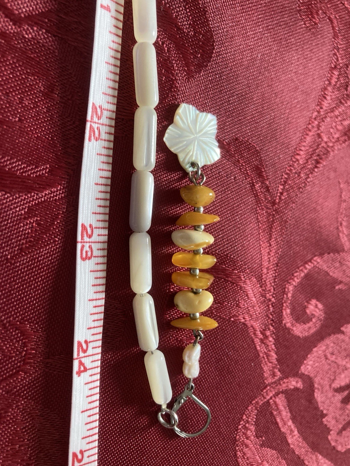 Egg Yolk Baltic Amber Necklace & Matching Earings