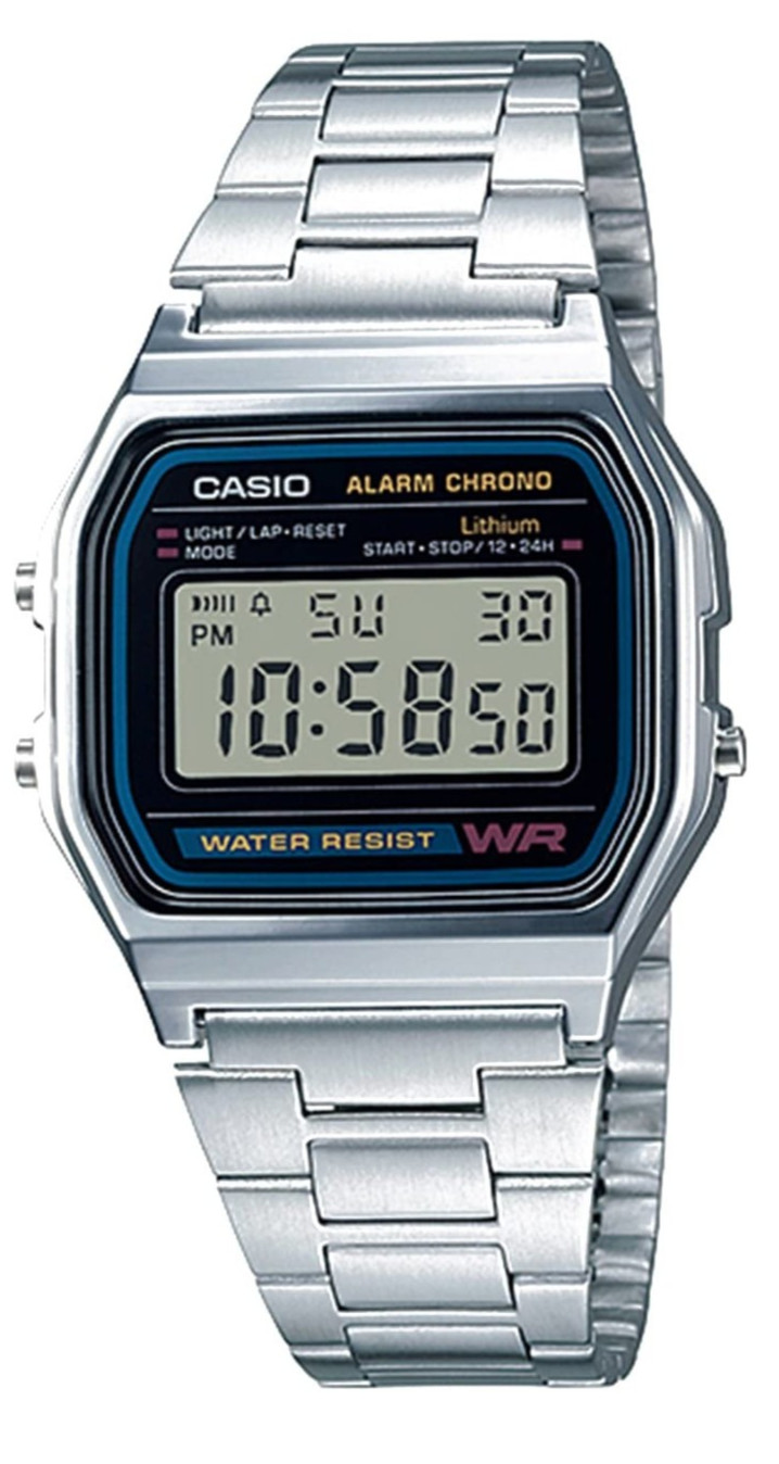 Casio A158WA Series | Unisex Digital Watch | Vintage | WR | 100 SEC Stop Watch