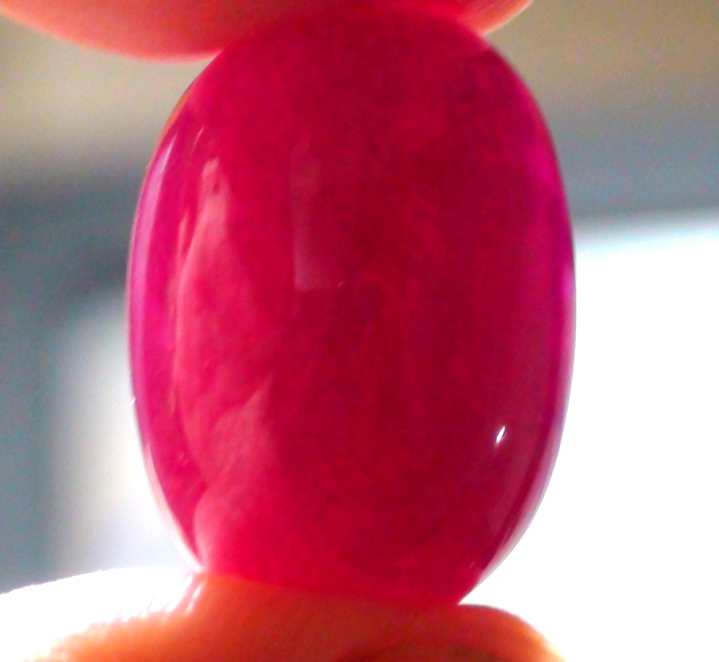 BIG! 58.90 Carat NATURAL GENUINE CHERRY PINK RED RUBY BIG LOOSE GEM.