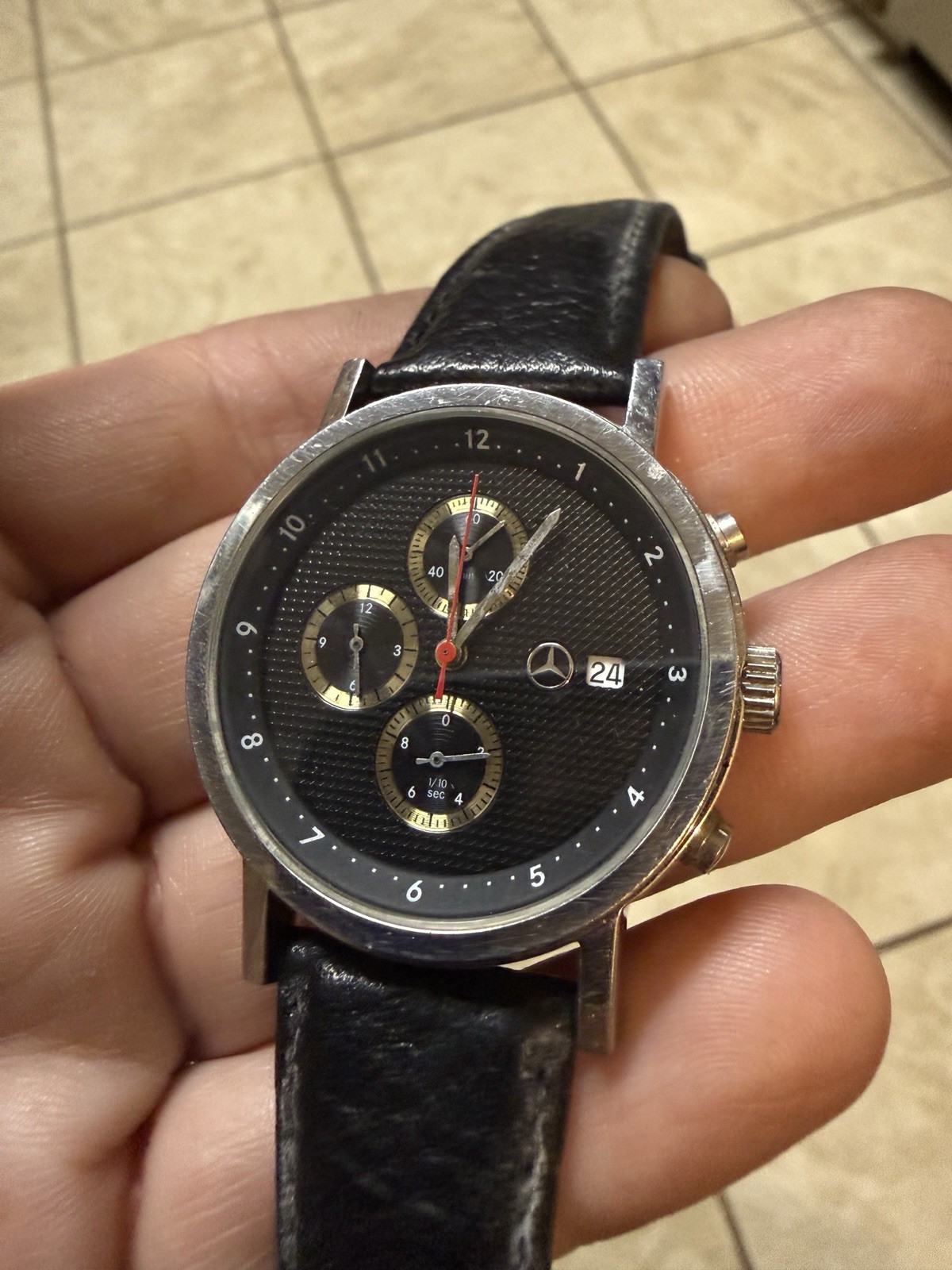Mercedes Benz AMG DTM Motorsport Racing Sport Car Accessory Chronograph Watch