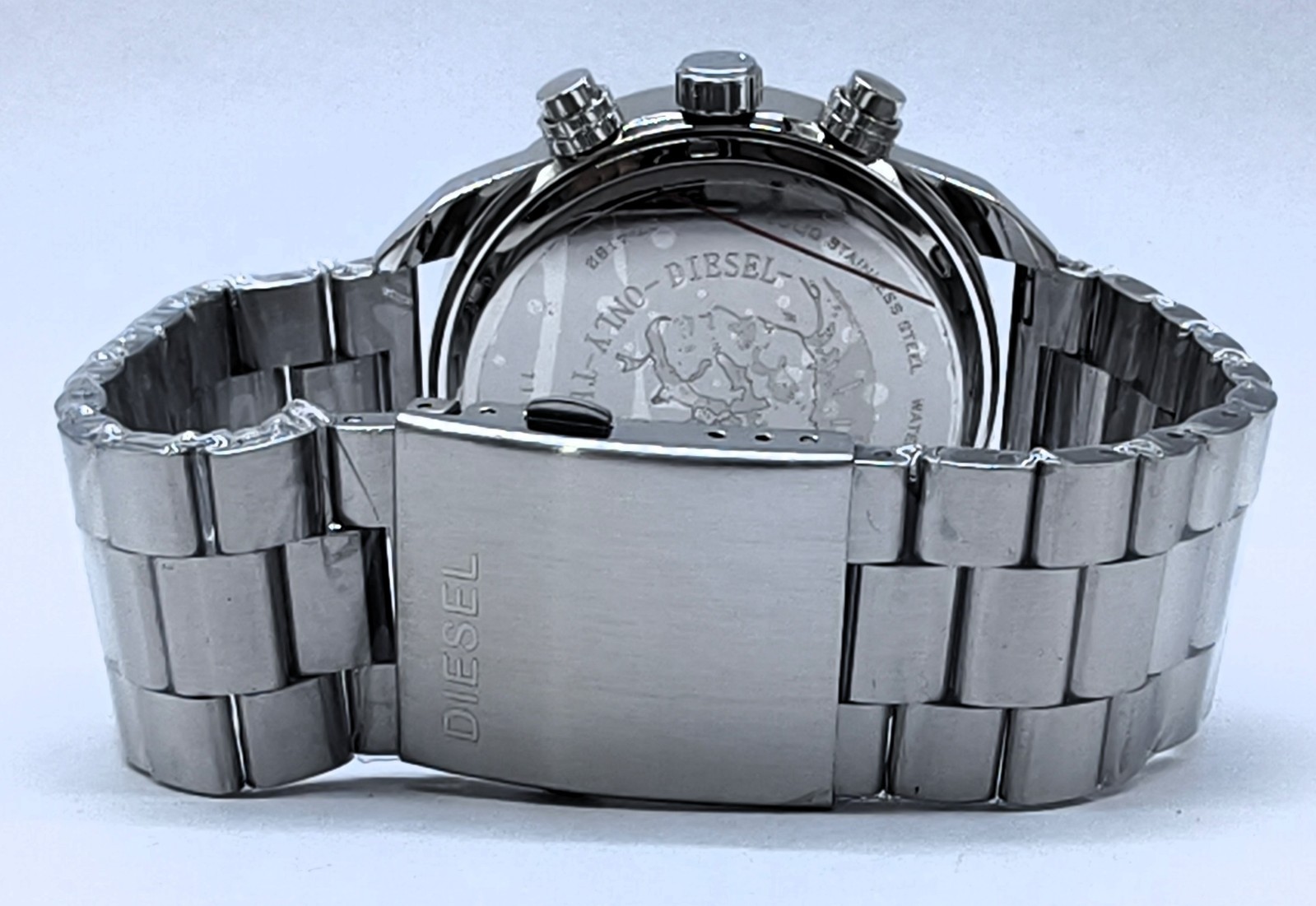 Awesome Diesel Spiker ”ONLY THE BRAVE” Chronograph Quartz Men’s Wrist Watch