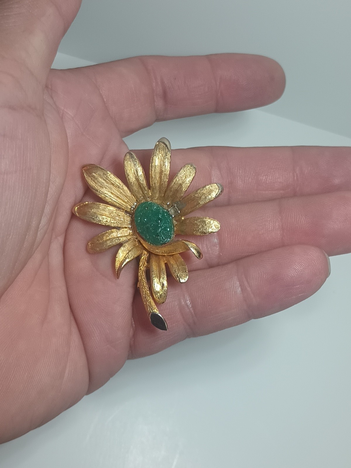 R. MANDLE sign Rare Brooch