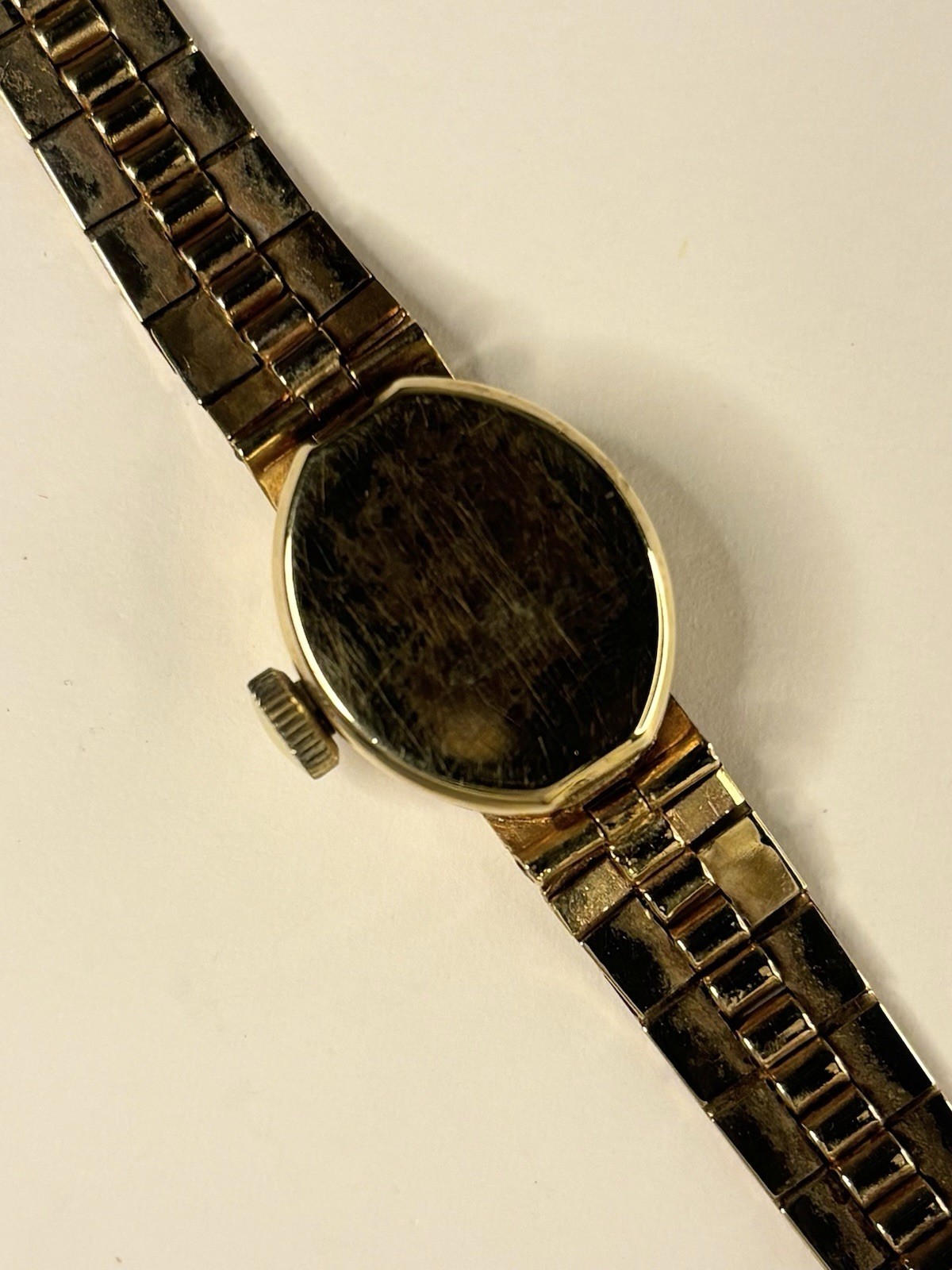 ROTARY Ladies 9ct Gold *+BOX* 15g Vintage 1970’s Manual Watch