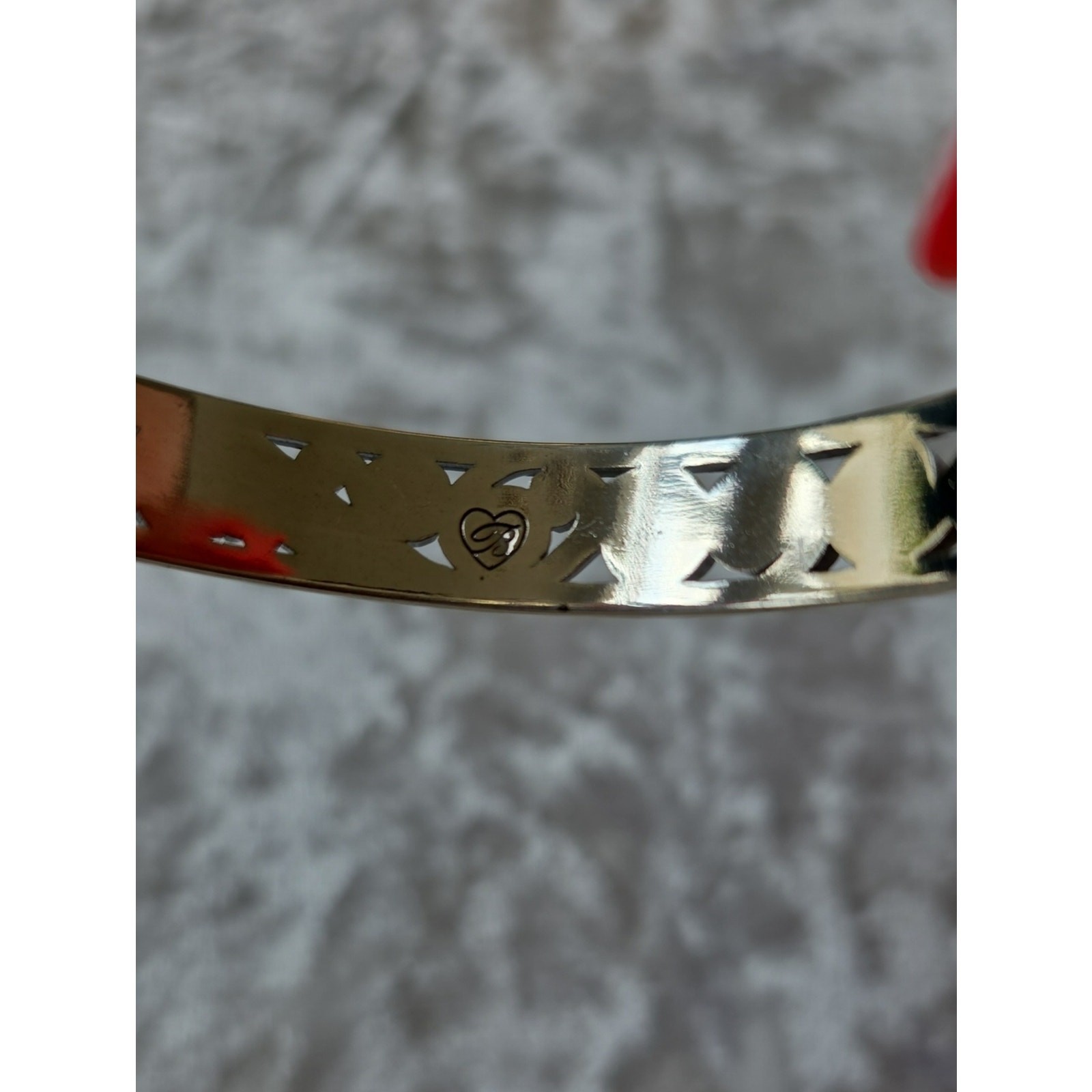 Brighton Love Affair Bangle Slip On Bracelet
