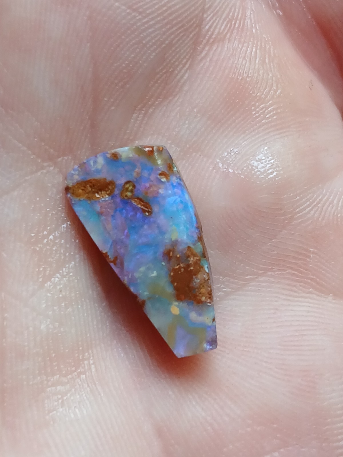 Australia Boulder Opal Unknown Field R2058 Specimen 3 Carat