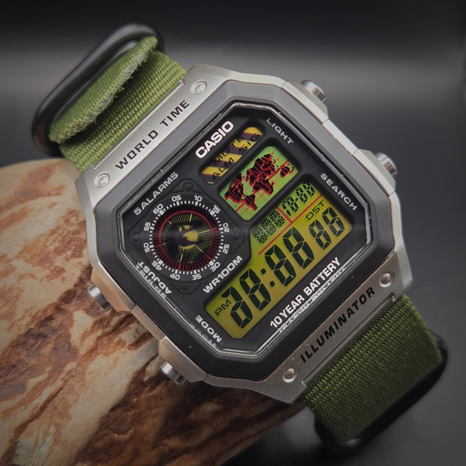 New Casio Royale AE1200 Mod – Apex Tracker (Jurassic Edition)